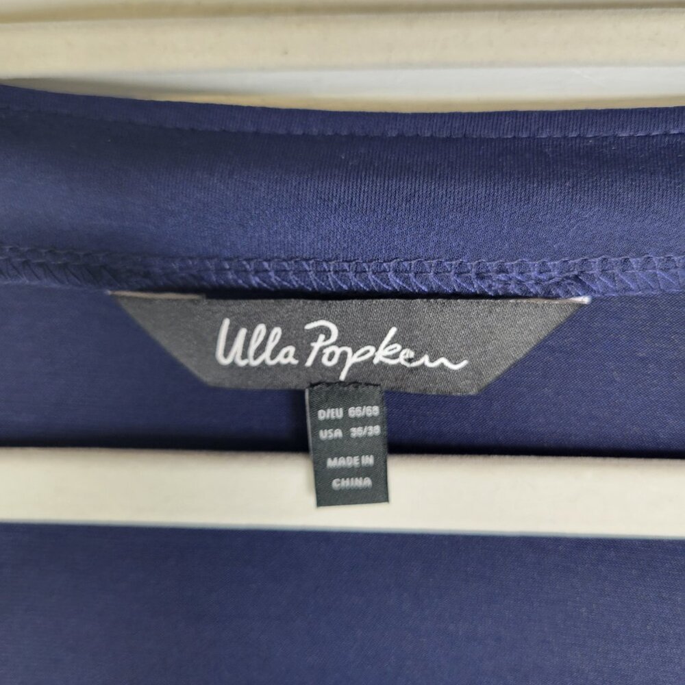 Ulla Popken Women's Size 36/38 Shirt Top Blue - Picture 4 of 5